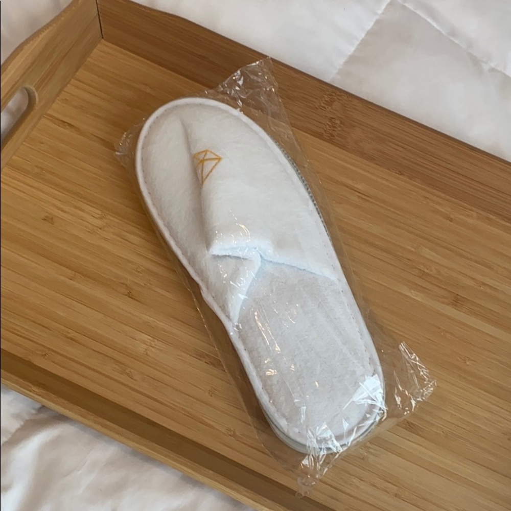 Hotel slippers